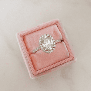 Star sign engagement ring