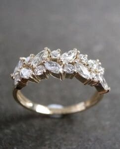 Star sign engagement ring