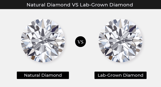Lab-grown vs natural diamond engagement rings