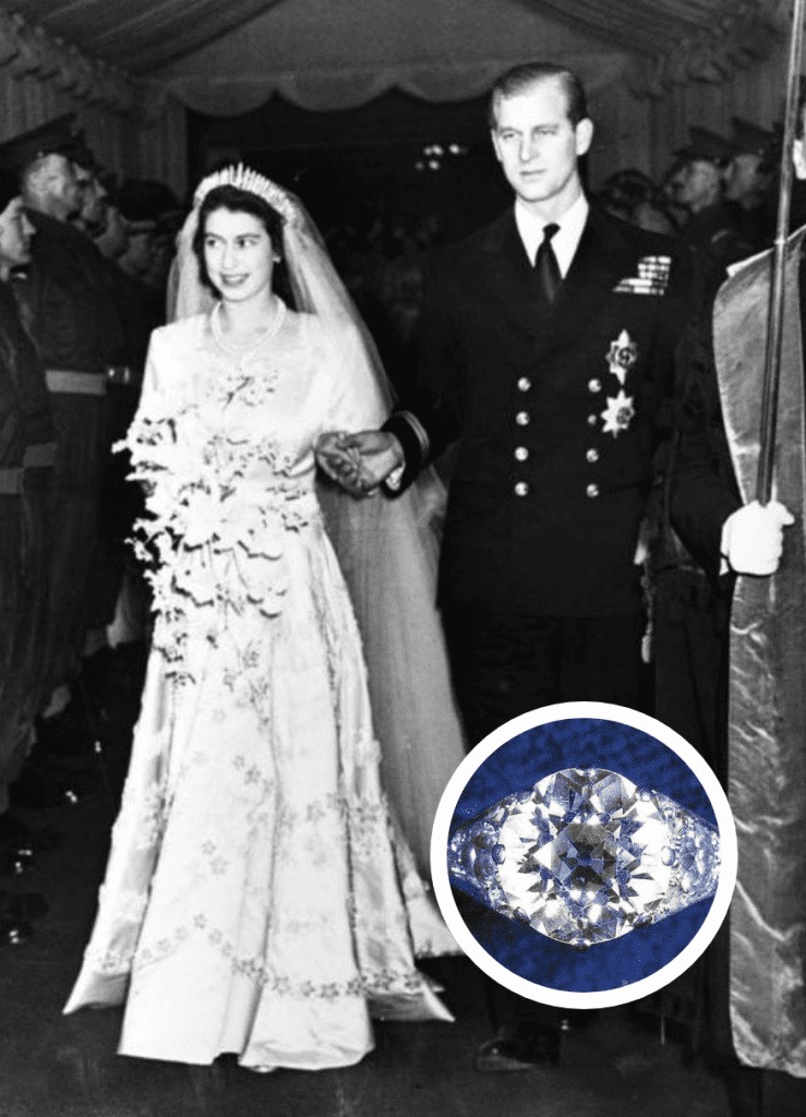 Our Top 3 Favourite Royal Engagement Rings 4 elizabeth 30456518 739x1024 1